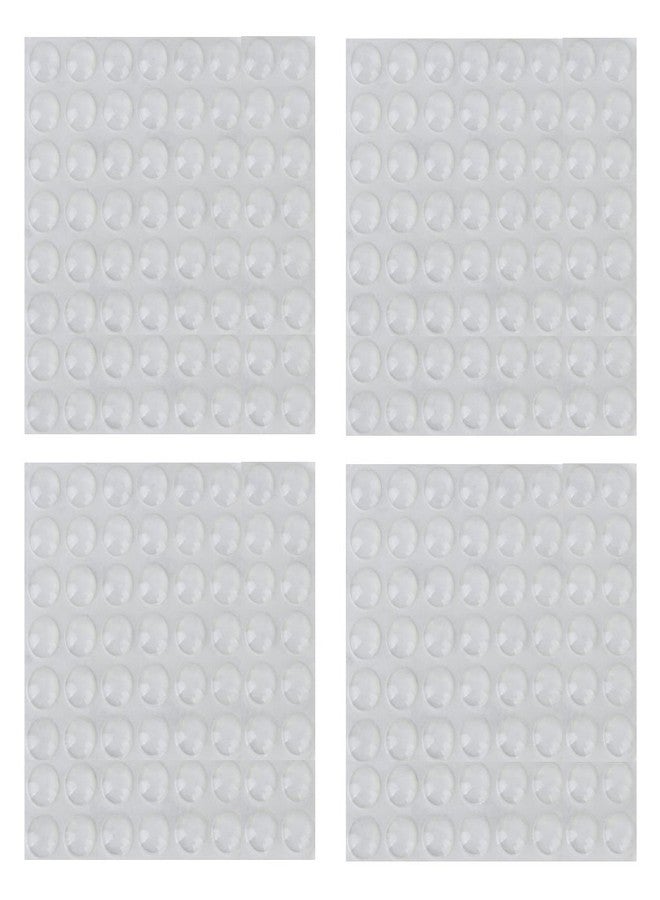 لايف ستايل-يو وسادات حماية شفافة من السيليكون ذاتي اللصق من لايف ستايل-يو™ (12 × 4 مم) لأبواب الخزائن وأجهزة الكمبيوتر المحمولة والأثاث (256 قطعة) - Image 1